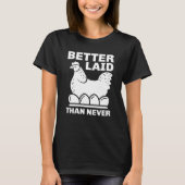 Betere hulp dan nooit t-shirt (Voorkant)