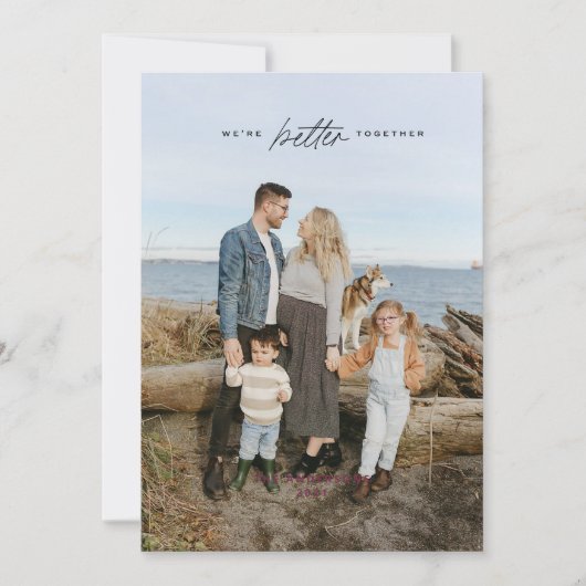 Betere kerstkaart kaart (Voorkant)