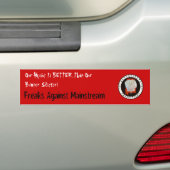 Betere muziekBumpersticker Bumpersticker (Op auto)
