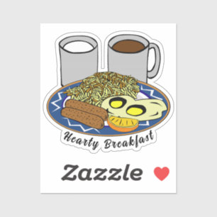 Betere ontbijtdag sticker