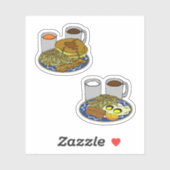 Betere ontbijtmaand sticker (Vel)