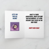 Betere persoon in het nieuwe jaar kaart (Binnen)