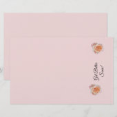 Betere Rozen Roze verhalen Briefpapier (Voorkant / Achterkant)