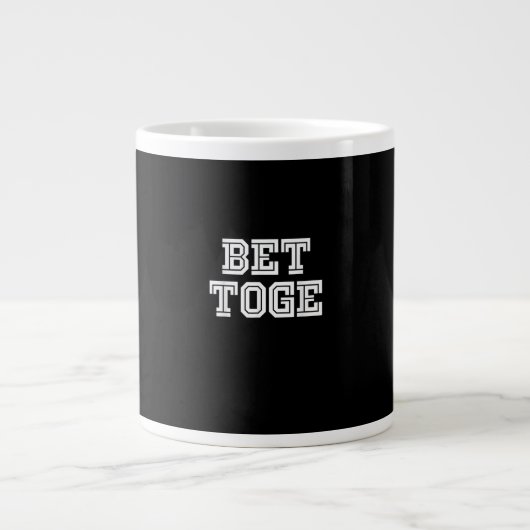 Betere Samen Passende Paren Minimalistisch Ontwerp Grote Koffiekop (Voorkant)