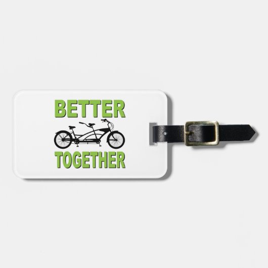 Betere samenwerking bagagelabel (Voorkant horizontaal)