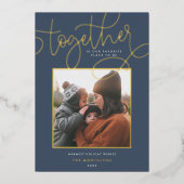 Betere samenwerking | folie feestdagenkaart (Voorkant)