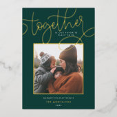 Betere samenwerking | folie feestdagenkaart (Voorkant)