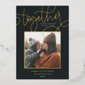 Betere samenwerking | folie feestdagenkaart (Voorkant)