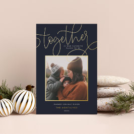 Betere samenwerking | folie feestdagenkaart