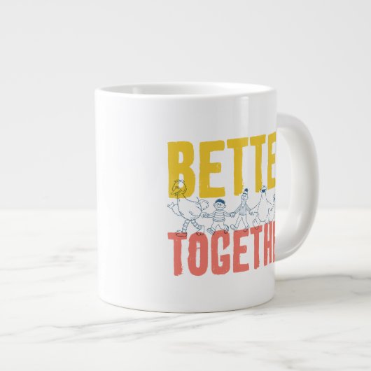 Betere samenwerking grote koffiekop (Voorkant rechts)