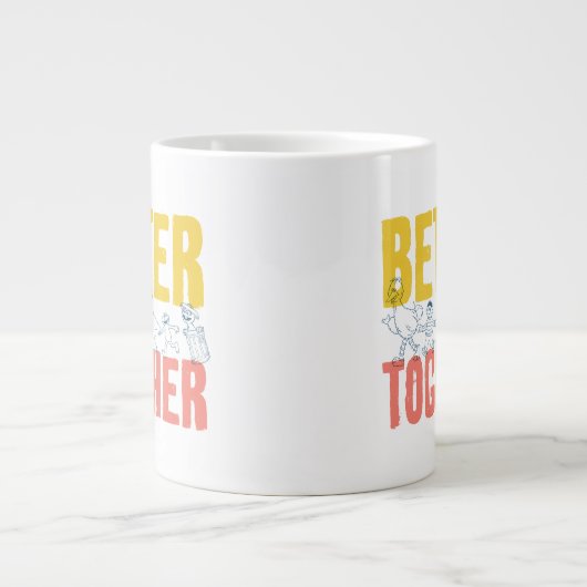 Betere samenwerking grote koffiekop (Voorkant)