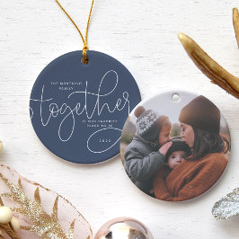 Betere samenwerking | Holiday-foto Keramisch Ornament