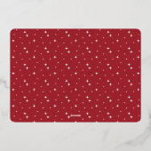 Betere samenwerking | Horizontale foto Folie Feestdagenkaart (Achterkant)