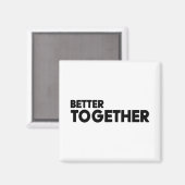 Betere samenwerking magneet (Voorkant / Achterkant)