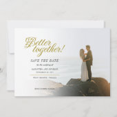 Betere samenwerking met de hand - met briefjes ter save the date (Voorkant)