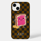 Betere samenwerking (PB en J): gelei Case-Mate iPhone Case (Achterkant)