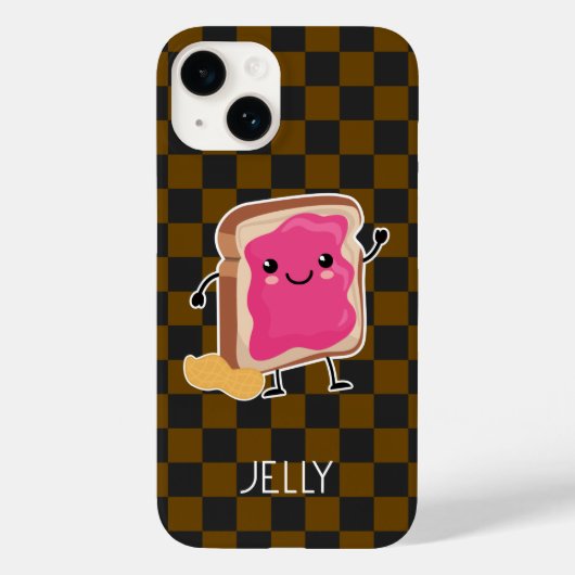 Betere samenwerking (PB en J): gelei Case-Mate iPhone Case (Achterkant)