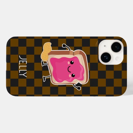 Betere samenwerking (PB en J): gelei Case-Mate iPhone Case (Achterkant (horizontaal))