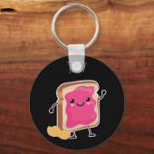 Betere samenwerking (PB en J): gelei Sleutelhanger (Voorkant)