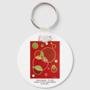 Betere samenwerking sleutelhanger