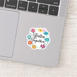Betere samenwerking sticker