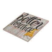 Betere samenwerking tegeltje (Zijkant)