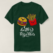 Betere samenwerking tussen Burger en friendship Be T-shirt (Design voorkant)