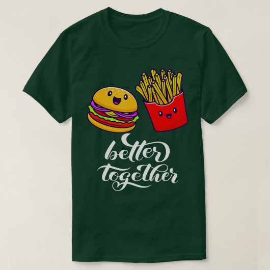 Betere samenwerking tussen Burger en friendship Be T-shirt (Design voorkant)