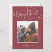 Betere samenwerking | Vakantieknopkaart Feestdagenkaart (Voorkant)