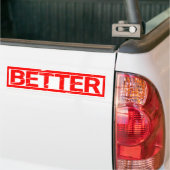 Betere stempel bumpersticker (Op Truck)