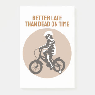 Betere tijd dan dood op tijd - slanker ontwerp post-it® notes