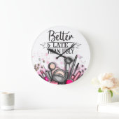 Betere tijd dan lelijke ironische make-up grote klok (Huis)