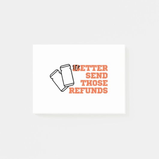 Betere verzending van deze restituties post-it® notes (Voorkant)