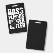 Betere vingers voor spelers badge (Voor- en achterkant)