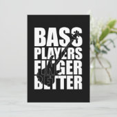 Betere vingers voor spelers bedankkaart (Staand voorkant)