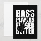 Betere vingers voor spelers bedankkaart (Voorkant / Achterkant)