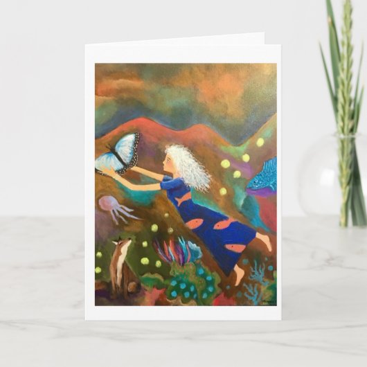 Betere vlucht bedankkaart (Voorkant)