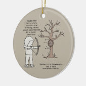 Betere volgende keer keramisch ornament (Links)