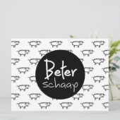 Beterschaap. Beterschap Wenskaarten. Kaart (Staand voorkant)
