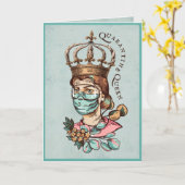 Beterschap | Aanmoediging | Covid 19 Corona-virus Kaart (Gele Bloem)