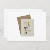 beterschap briefkaart (Voorkant / Achterkant)