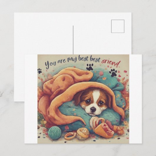 beterschap briefkaart (Voorkant / Achterkant)