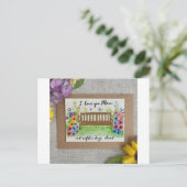 beterschap briefkaart (Staand voorkant)