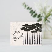 Beterschap  briefkaart (Staand voorkant)