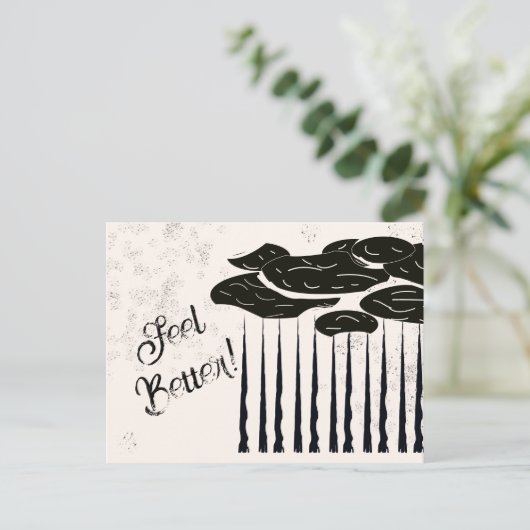 Beterschap  briefkaart (Staand voorkant)