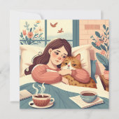 Beterschap | Chronische ziekte blanco Kaart (Voorkant)