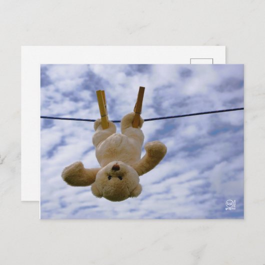 Beterschap en een dikke knuffel. briefkaart (Voorkant / Achterkant)