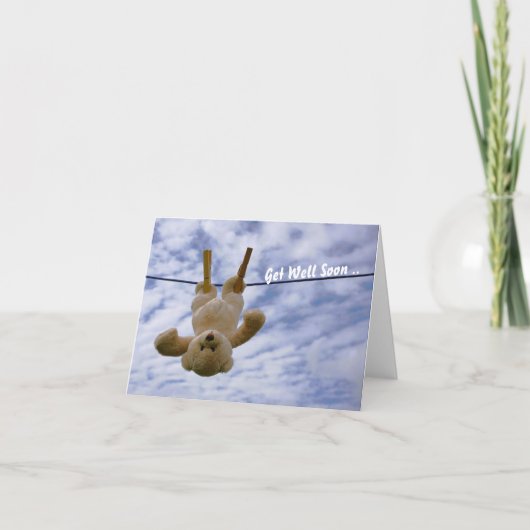 Beterschap en een dikke knuffel. kaart (Voorkant)