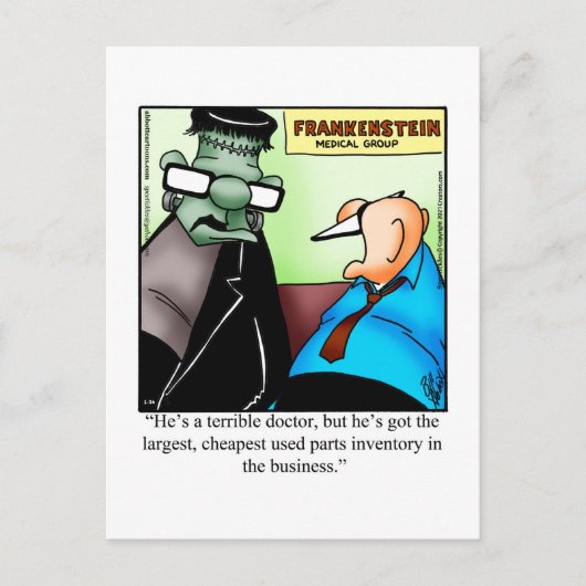 Beterschap Humoristische Ansichtkaart Briefkaart (Voorkant)