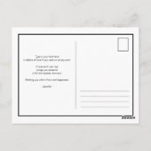 beterschap ijsbeer konijn aquarel briefkaart (Achterkant)